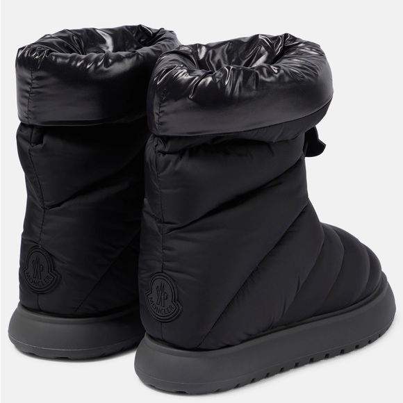 Moncler Gaia Mid Puffer Boots in Black - Picture 8 of 8
